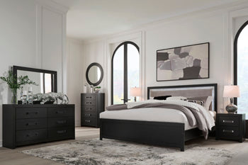 Maeling King Upholstered Panel Headboard
