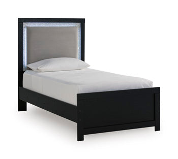 Maeling Twin Upholstered Panel Headboard