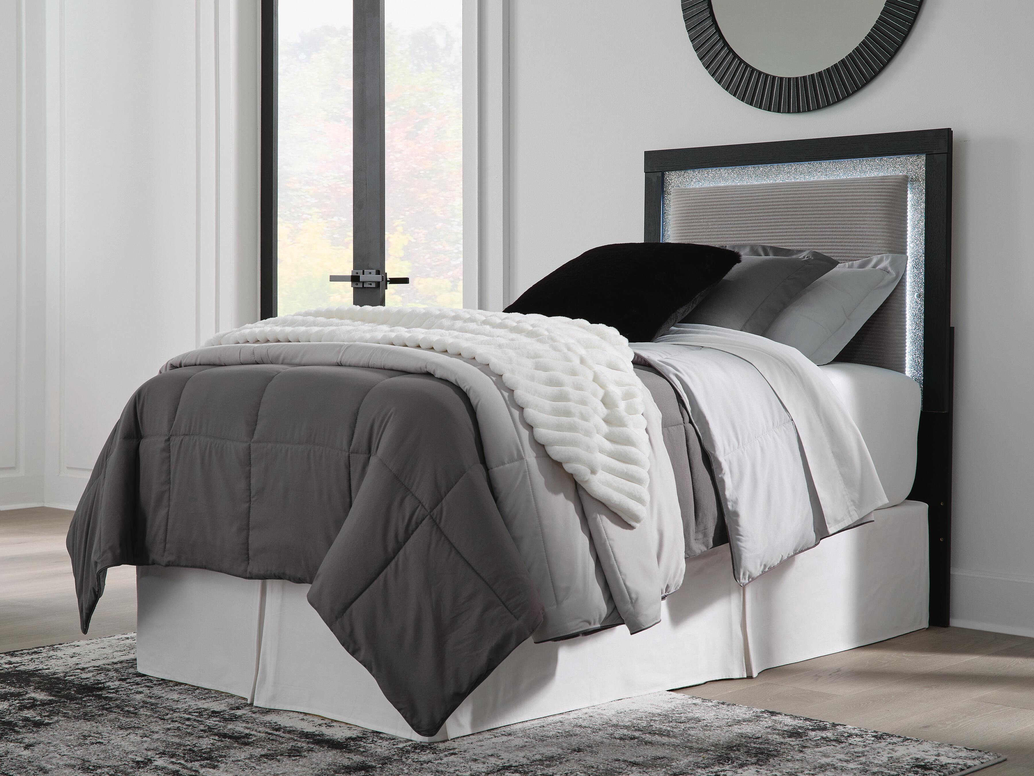 Maeling Twin Upholstered Panel Headboard