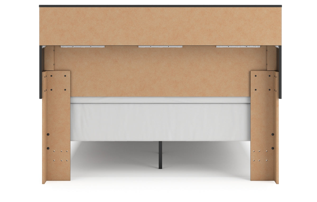Broachmyn Queen Bookcase Panel Bed