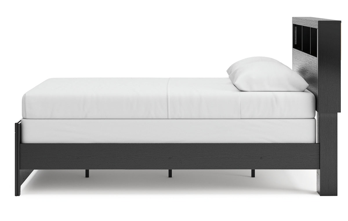 Broachmyn Queen Bookcase Panel Bed