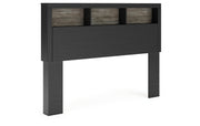 Broachmyn Lighted Queen Bookcase Headboard