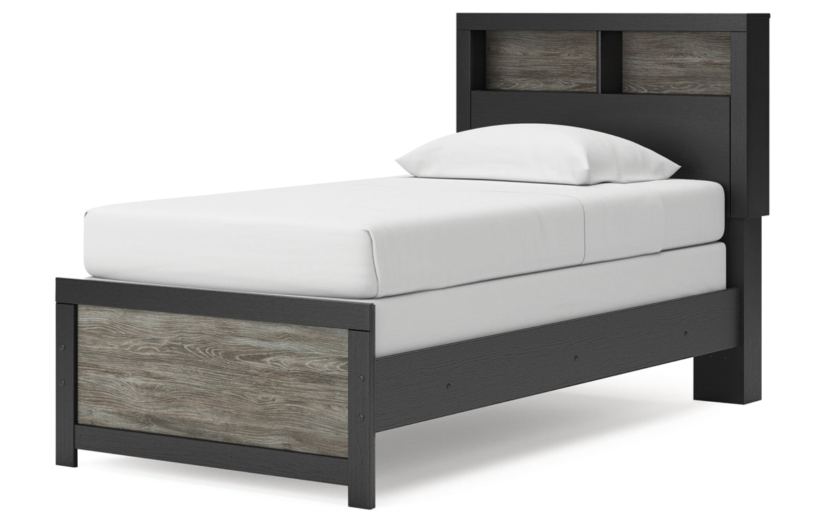 Broachmyn Twin Bookcase Bed