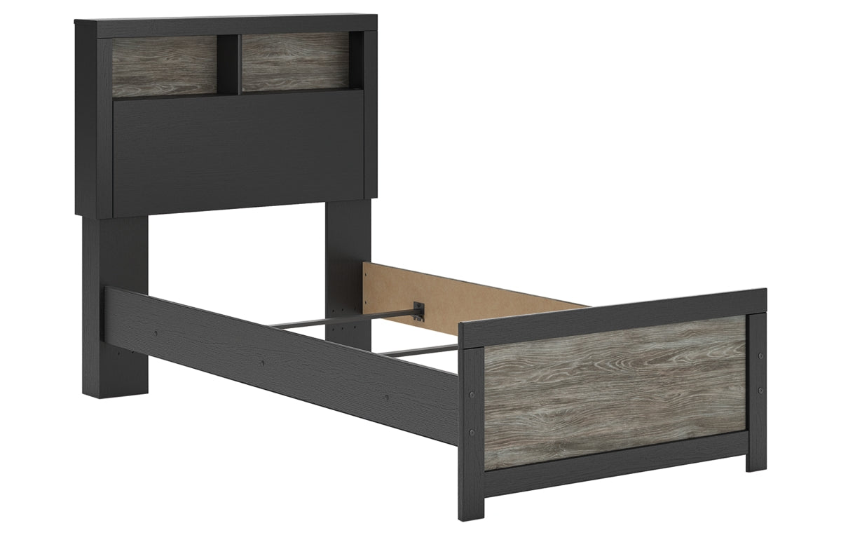 Broachmyn Twin Bookcase Bed