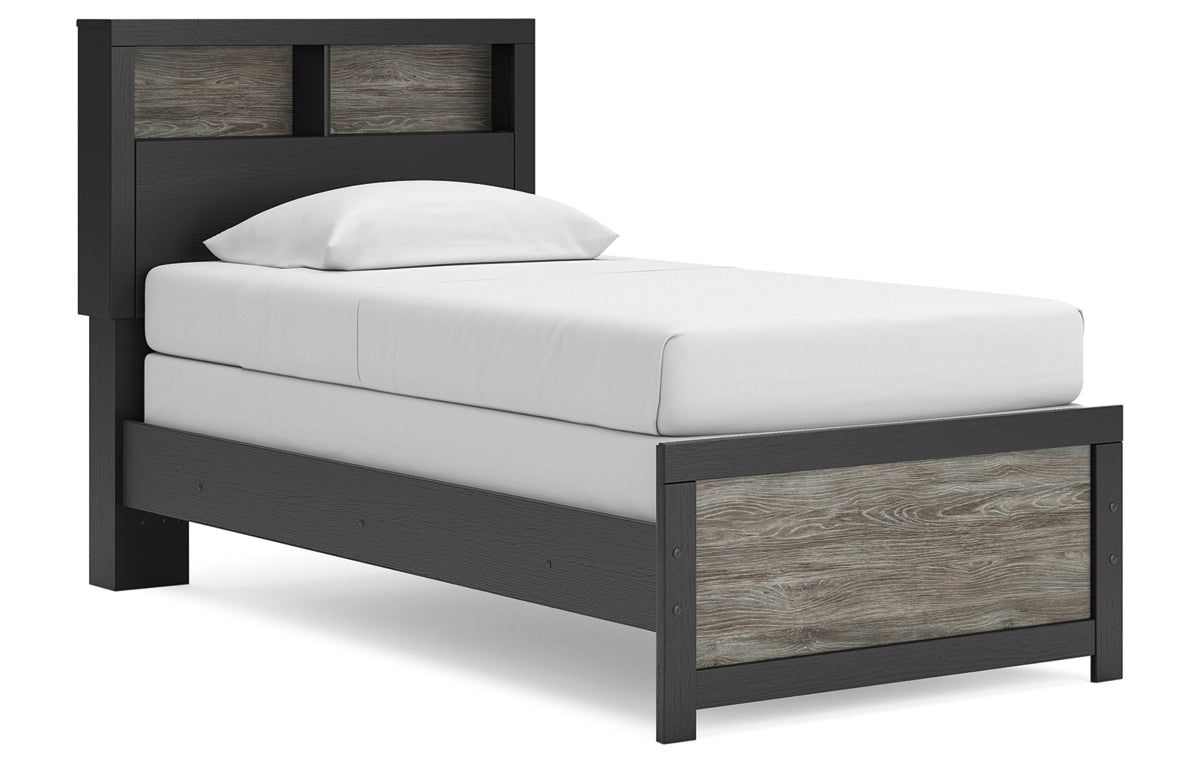 Broachmyn Twin Bookcase Bed