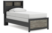 Broachmyn Twin Bookcase Bed