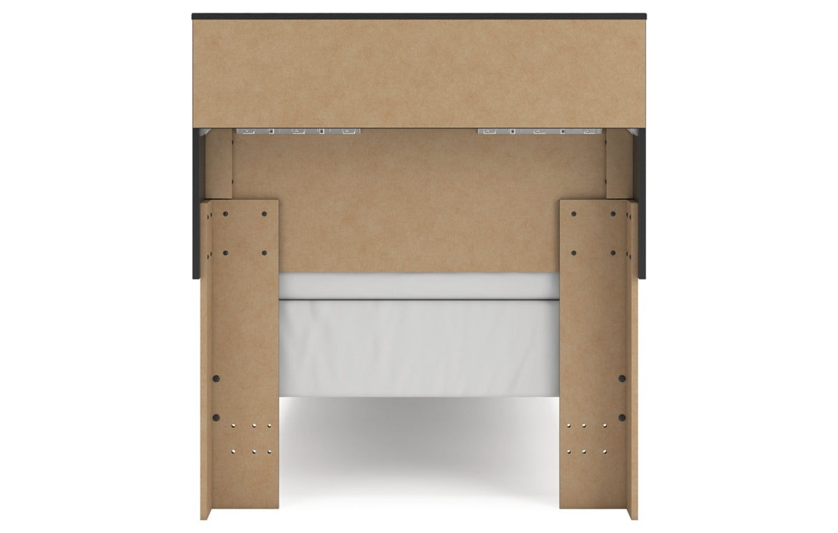 Broachmyn Twin Bookcase Bed