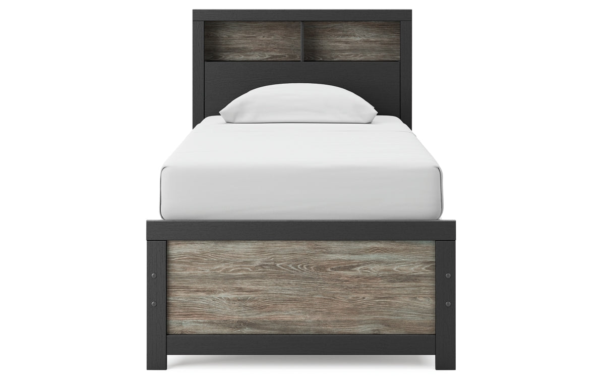 Broachmyn Twin Bookcase Bed