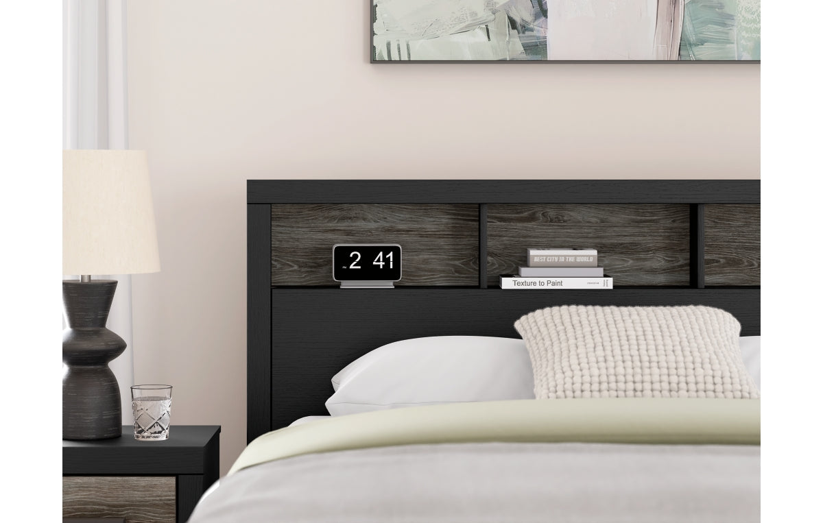 Broachmyn Queen Bookcase Headboard