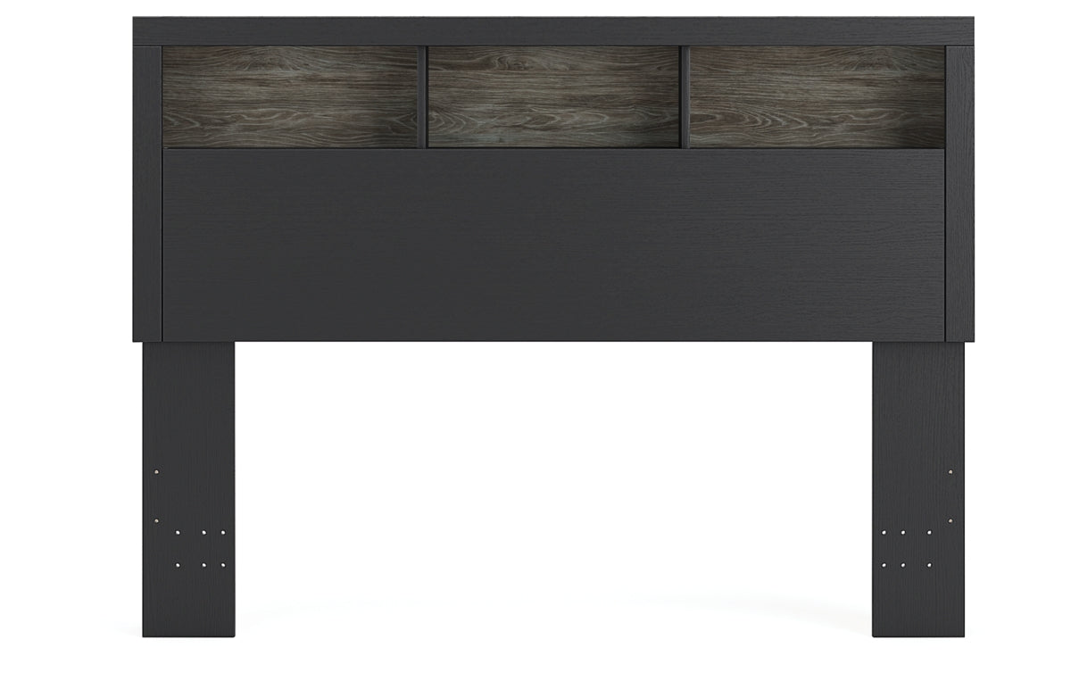 Broachmyn Queen Bookcase Headboard