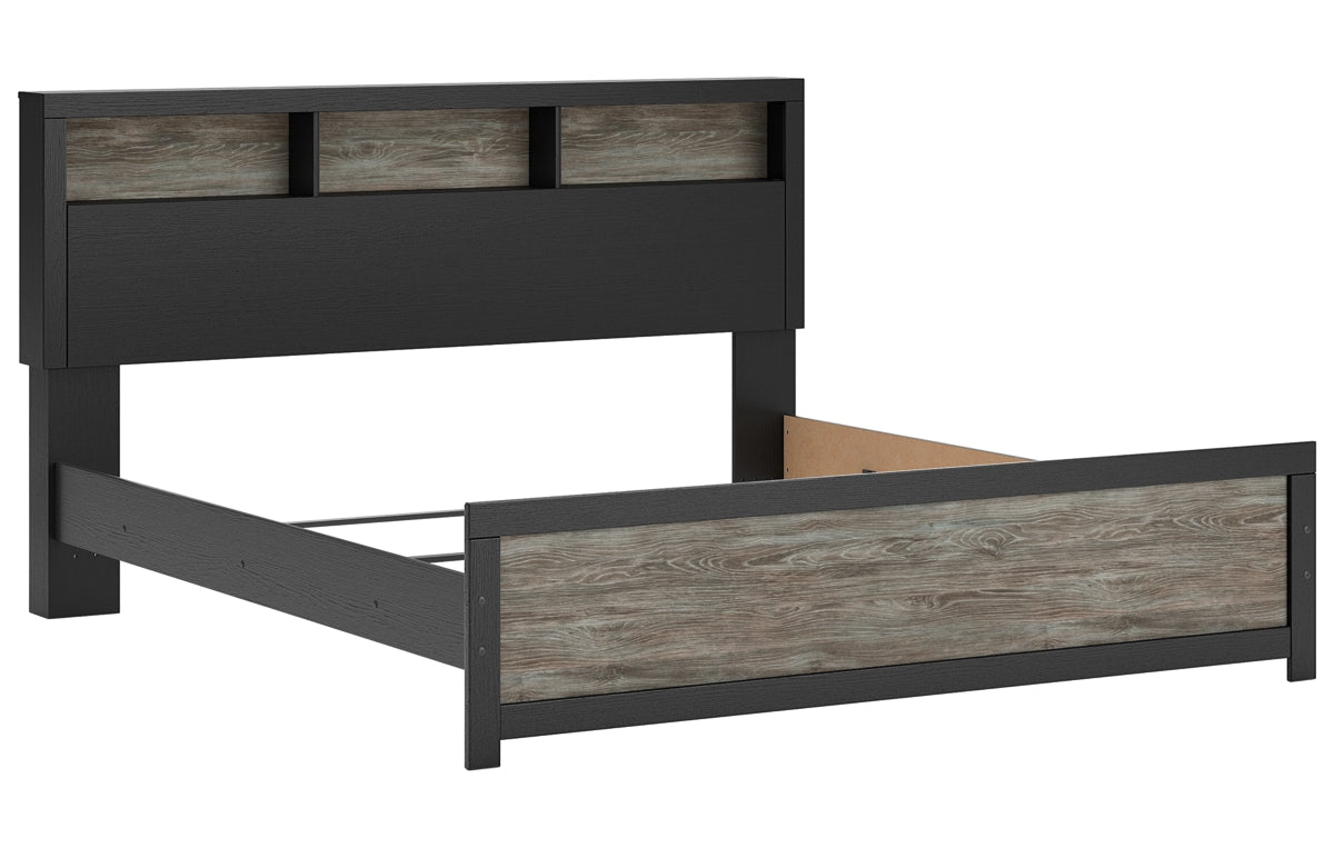 Broachmyn King Bookcase Bed