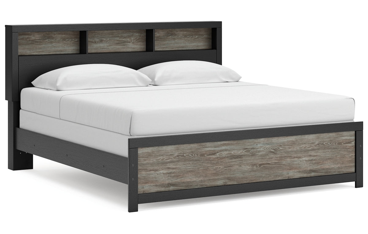 Broachmyn King Bookcase Bed