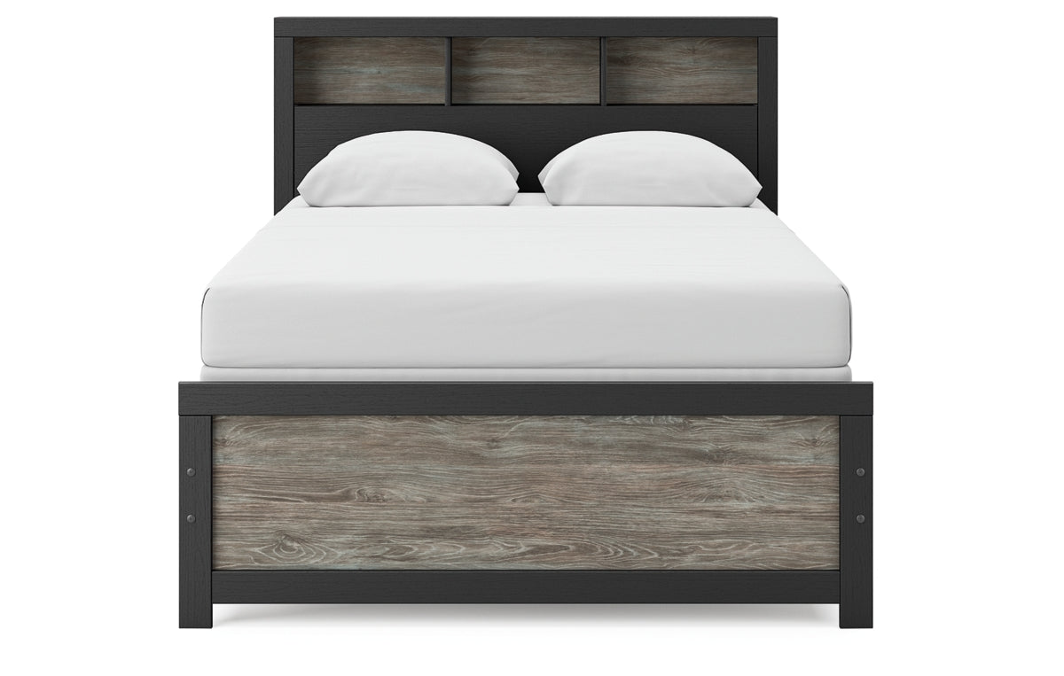 Broachmyn Full Bookcase Bed