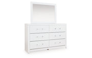 Maeling Dresser and Mirror