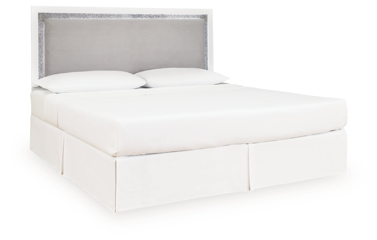 Maeling King Upholstered Panel Headboard