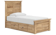 Makidern Twin Panel Storage Bed