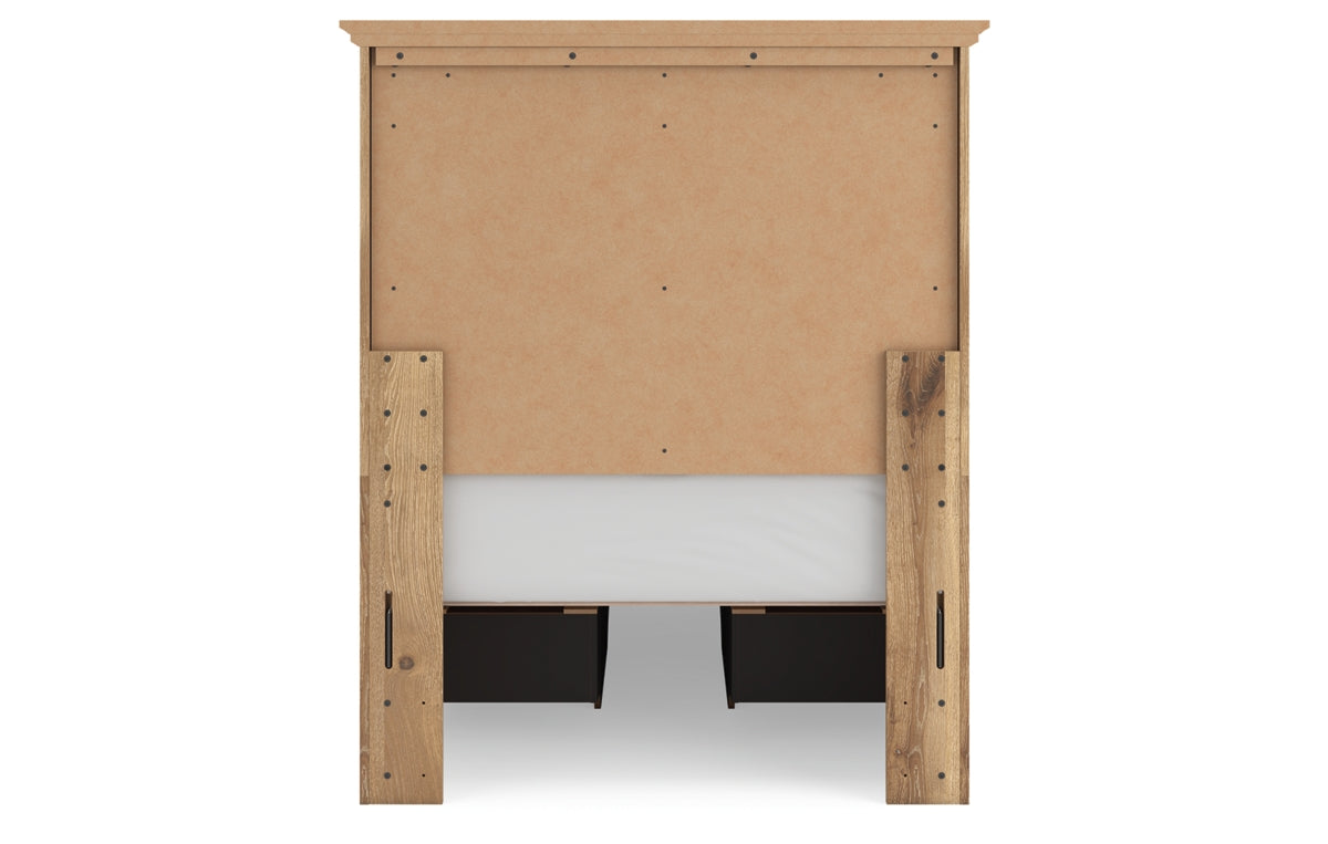 Makidern Twin Panel Storage Bed
