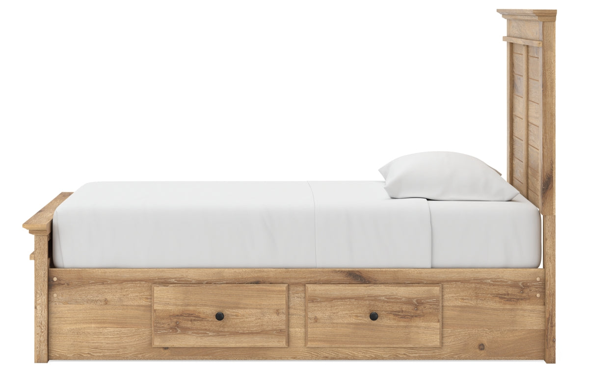 Makidern Twin Panel Storage Bed