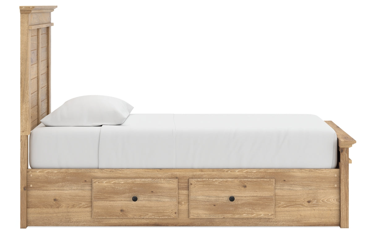 Makidern Twin Panel Storage Bed