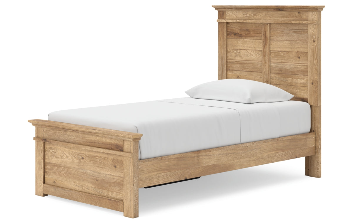Makidern Twin Panel Storage Bed