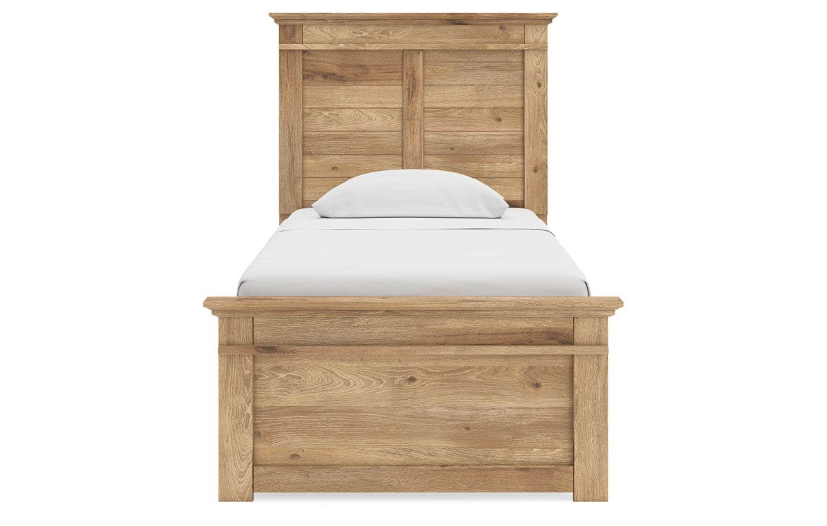 Makidern Twin Panel Storage Bed