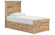 Makidern Twin Panel Storage Bed
