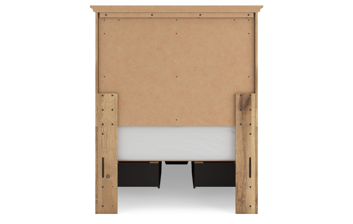 Makidern Twin Panel Storage Bed