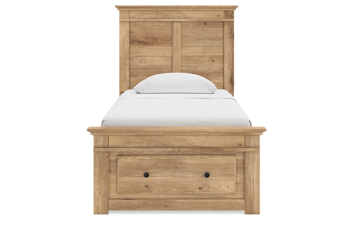 Makidern Twin Panel Storage Bed