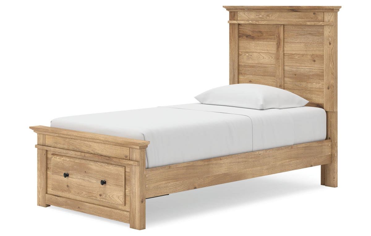 Makidern Twin Panel Storage Bed