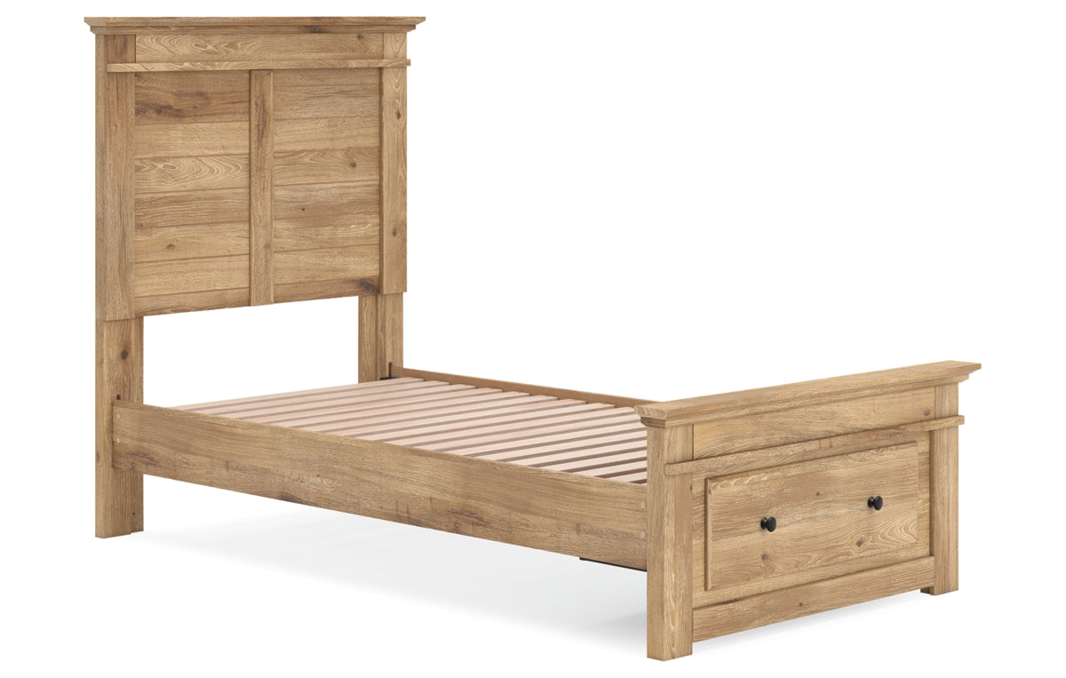 Makidern Twin Panel Storage Bed