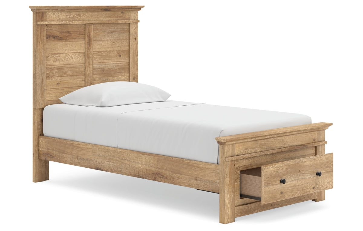 Makidern Twin Panel Storage Bed