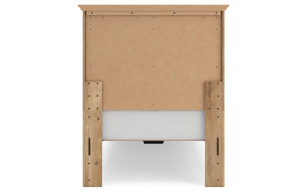 Makidern Twin Panel Storage Bed
