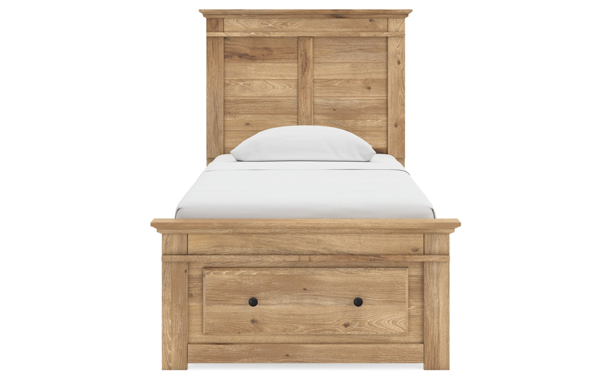 Makidern Twin Panel Storage Bed