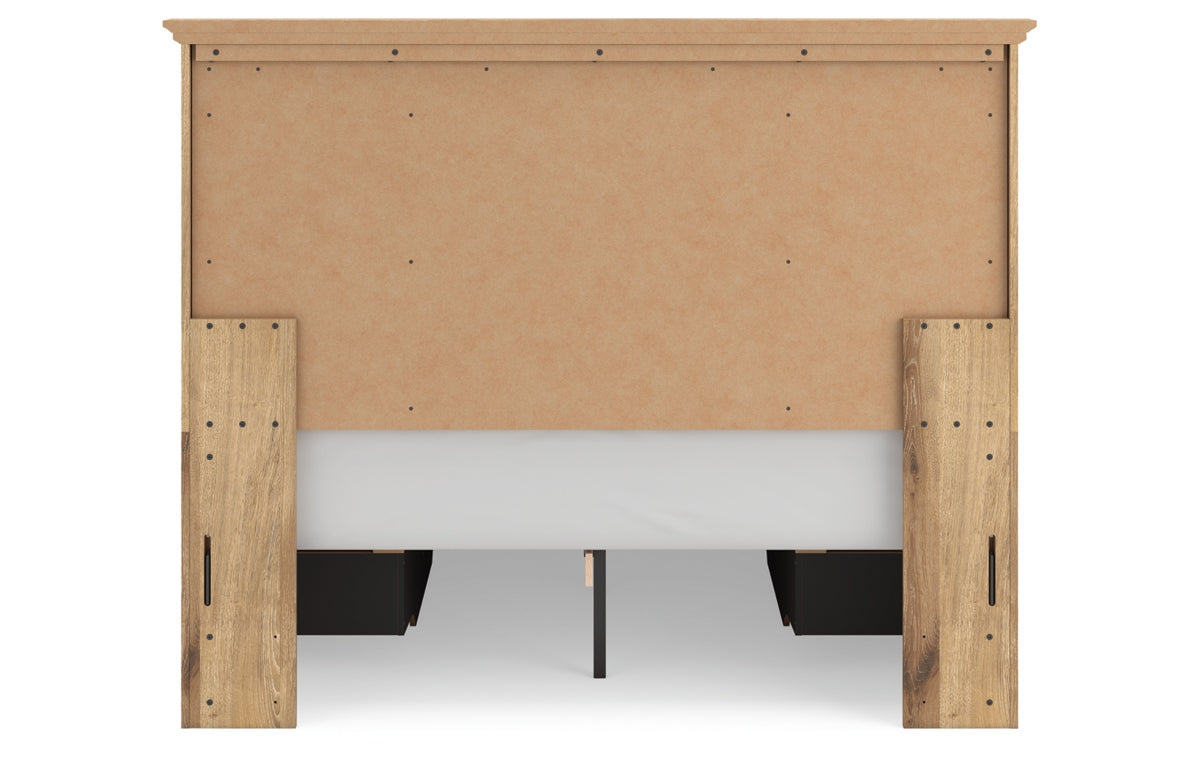 Makidern Queen Panel Storage Bed