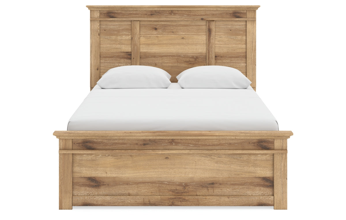 Makidern Queen Panel Storage Bed