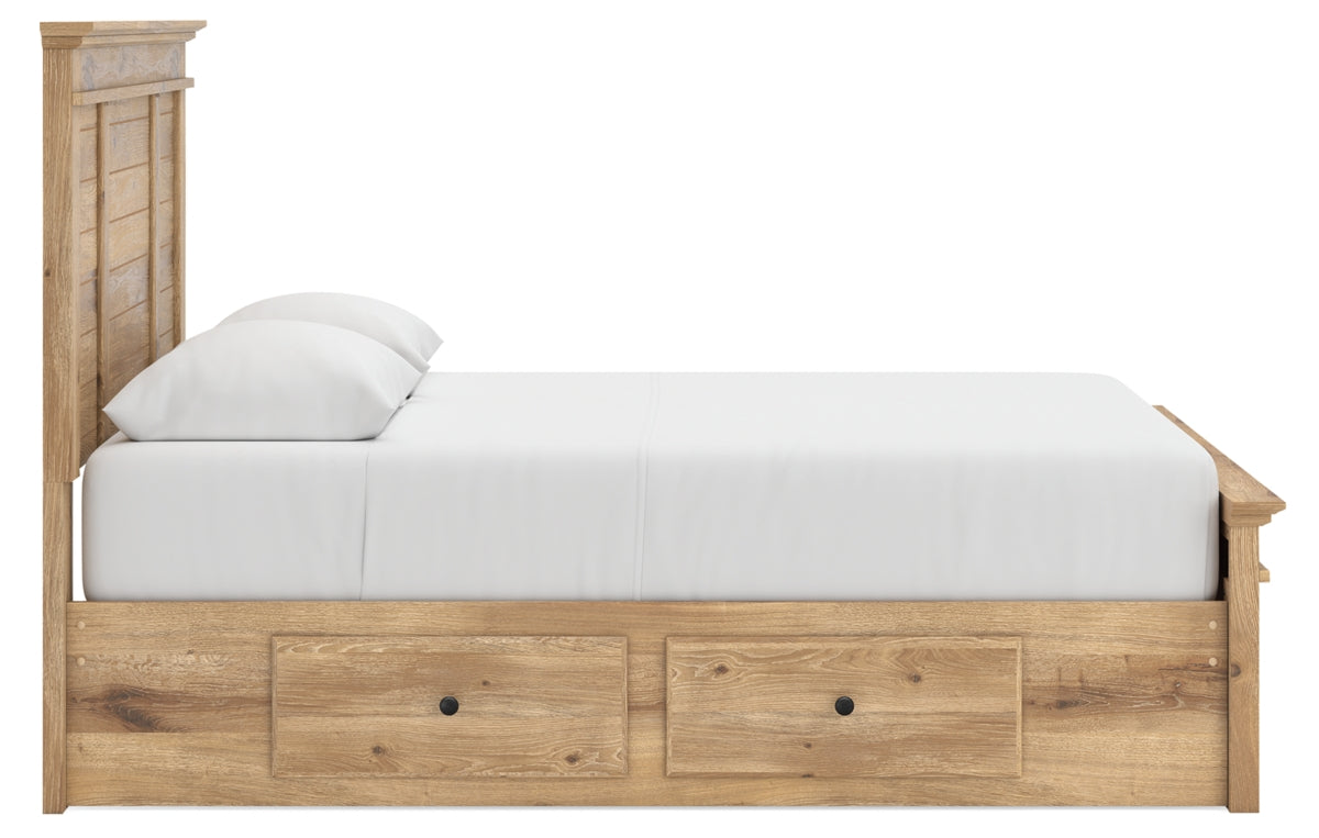 Makidern Queen Panel Storage Bed