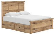Makidern Queen Panel Storage Bed