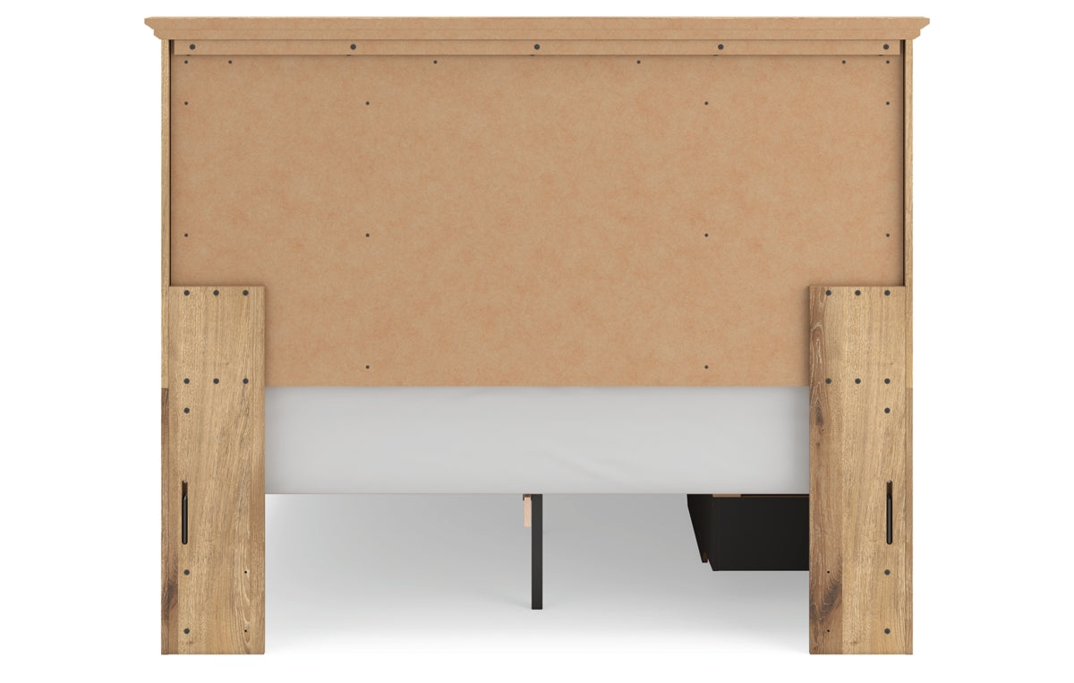 Makidern Queen Panel Storage Bed