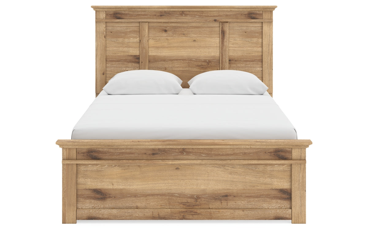 Makidern Queen Panel Storage Bed