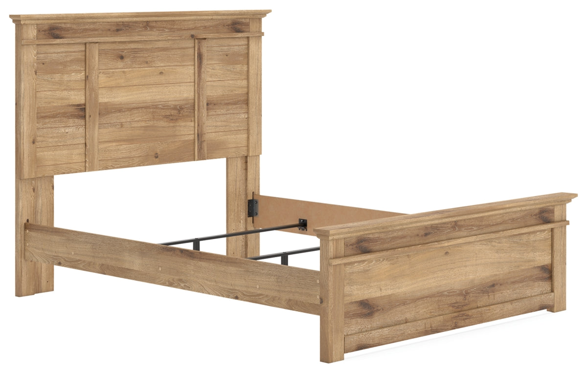 Makidern Queen Panel Bed