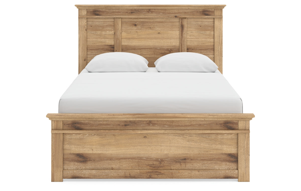 Makidern Queen Panel Bed
