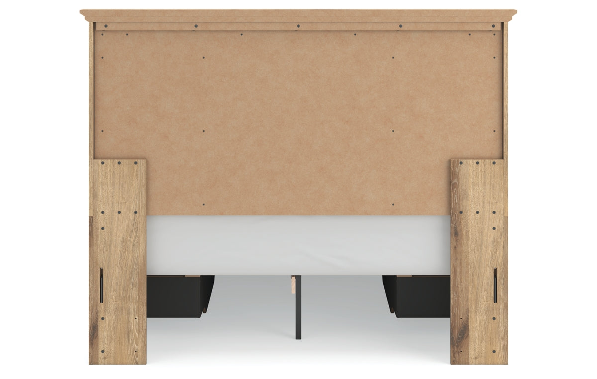 Makidern Queen Panel Storage Bed