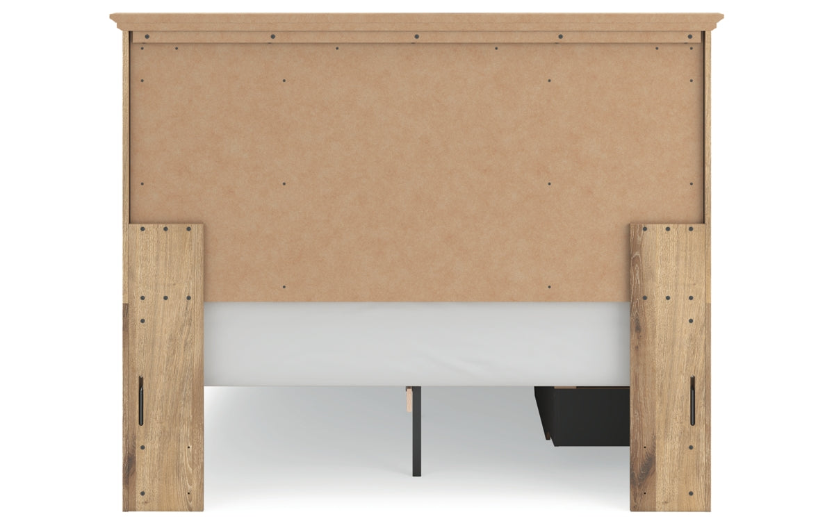 Makidern Queen Panel Storage Bed