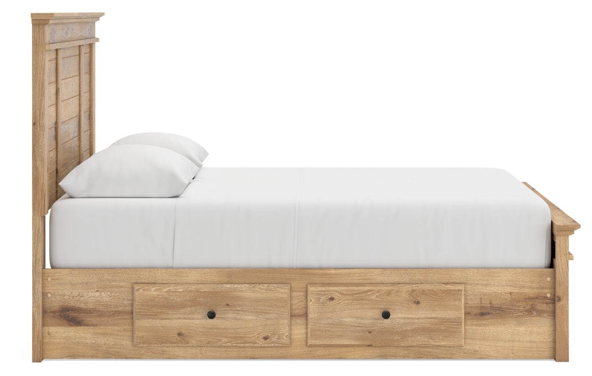 Makidern Queen Panel Storage Bed