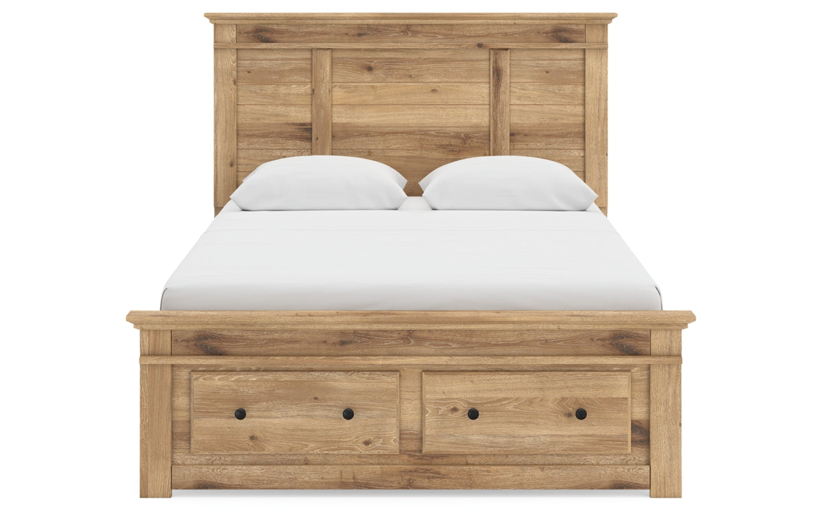 Makidern Queen Panel Storage Bed