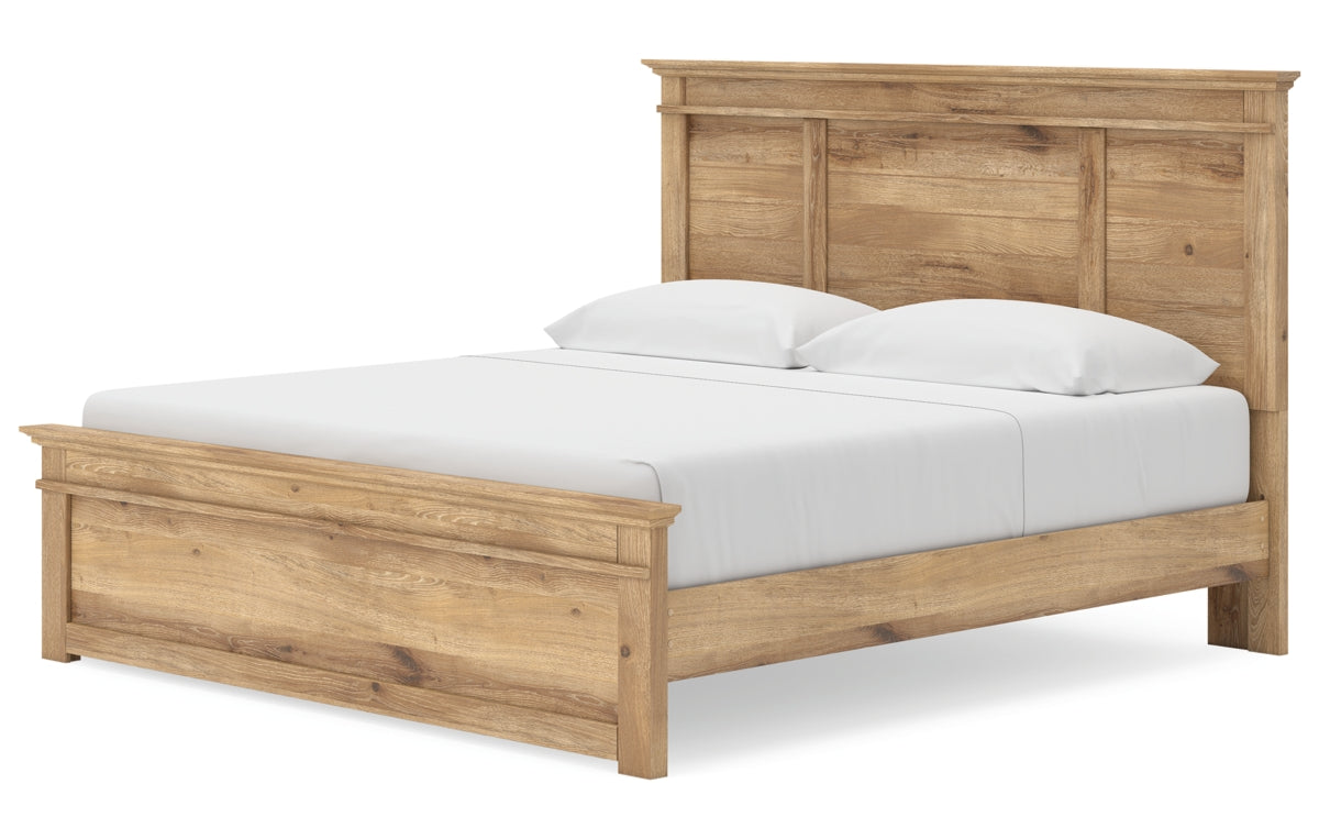 Makidern King Panel Storage Bed