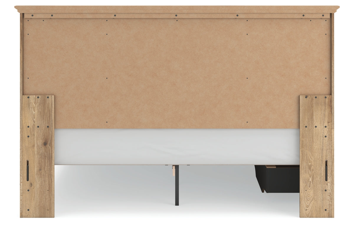 Makidern King Panel Storage Bed