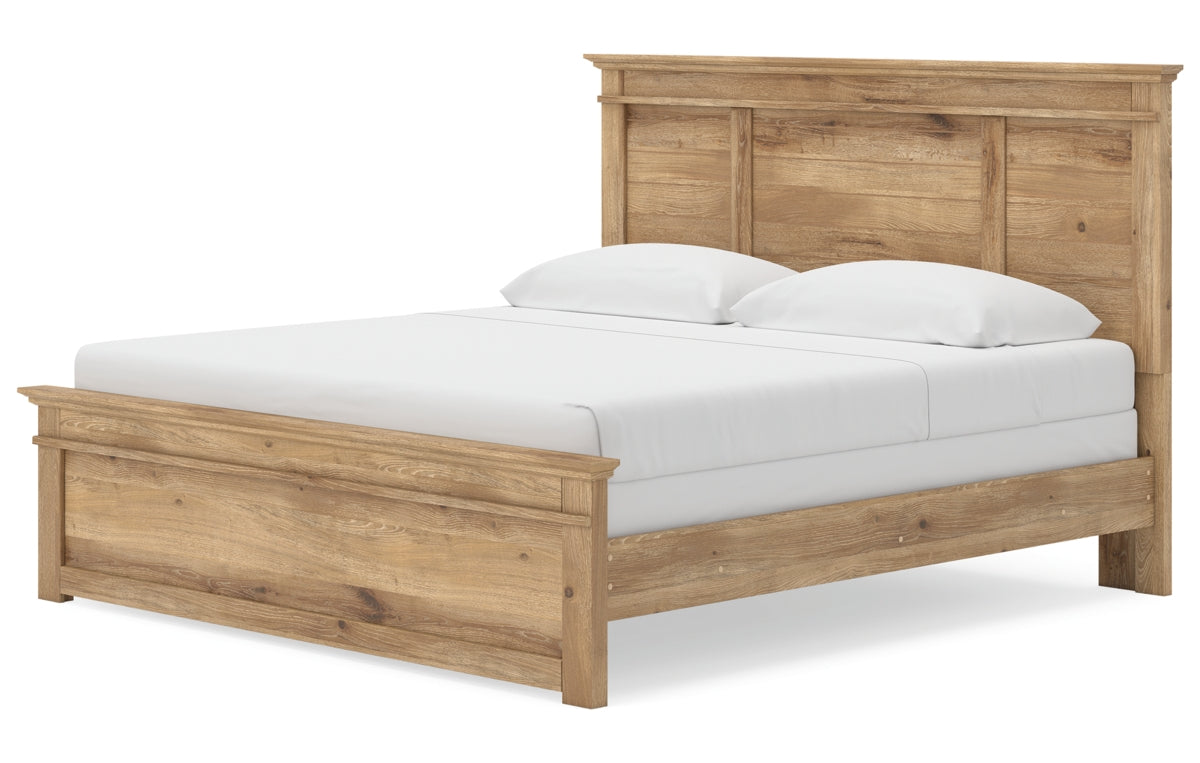 Makidern King Panel Bed