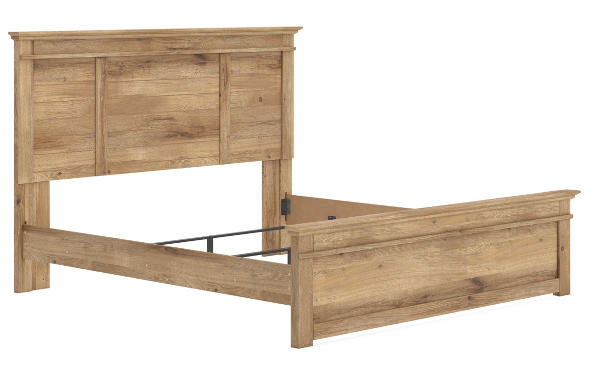 Makidern King Panel Bed