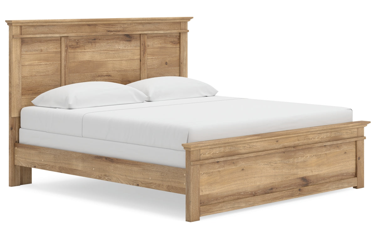 Makidern King Panel Bed